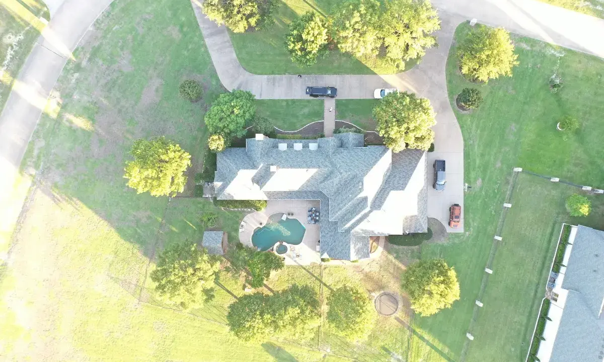 New shingle roof installation on a home in Shaker Heights